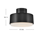 Hinkley Cedric Small Semi-Flush Mount Alternative Image 1