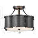 Hinkley Chance Medium Semi-Flush Mount - HL4443 Alternative Image 1