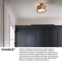 Hinkley Chance Medium Semi-Flush Mount - HL4443 Alternative Image 11
