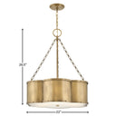 Hinkley Chance Small Drum Chandelier Alternative Image 5