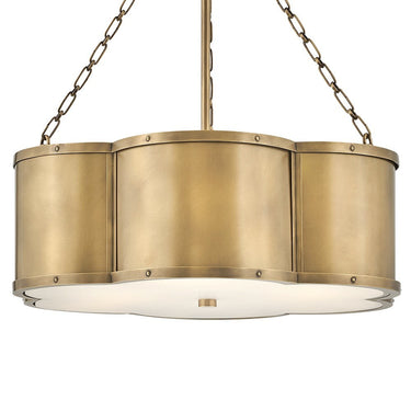 Hinkley Chance Small Drum Chandelier Alternative Image 7