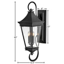 Hinkley Chapel Hill Outdoor Extra Large Wall Mount Lantern Alternative Image 3