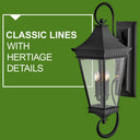 Hinkley Chapel Hill Outdoor Extra Large Wall Mount Lantern Alternative Image 4