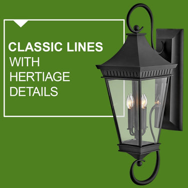 Hinkley Chapel Hill Outdoor Extra Large Wall Mount Lantern Alternative Image 4