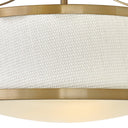 Hinkley Charlotte Medium Semi-Flush Mount in Brushed Caramel Finish Alternative Image 2