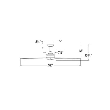 Hinkley Chisel 52" Smart Fan Alternate Image-26