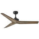 Hinkley Chisel 52" Smart Fan in Matte Black Finish Main Image