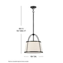 Hinkley Clarke Large Drum Pendant Alternative Image 1