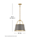 Hinkley Clarke Large Drum Pendant Alternative Image 14