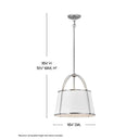 Hinkley Clarke Large Drum Pendant Alternative Image 26