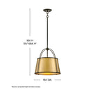 Hinkley Clarke Large Drum Pendant Alternative Image 8