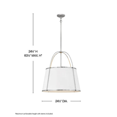 Hinkley Clarke Medium Drum Chandelier Alternative Image 26