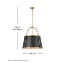 Hinkley Clarke Medium Drum Chandelier Alternative Image 31