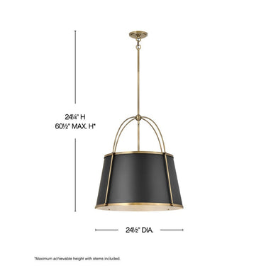 Hinkley Clarke Medium Drum Chandelier Alternative Image 31