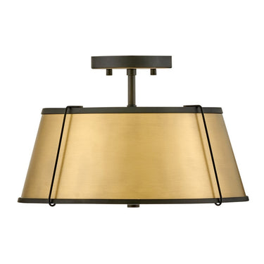 Hinkley Clarke Medium Semi-Flush Mount Alternative Image 10