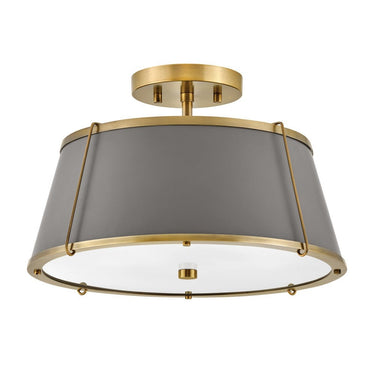 Hinkley Clarke Medium Semi-Flush Mount Alternative Image 13