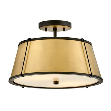 Hinkley Clarke Medium Semi-Flush Mount Alternative Image 6