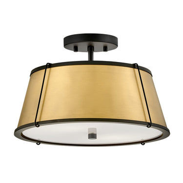 Hinkley Clarke Medium Semi-Flush Mount Alternative Image 8