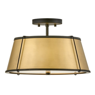 Hinkley Clarke Medium Semi-Flush Mount Alternative Image 9