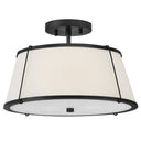 Hinkley Clarke Medium Semi-Flush Mount 