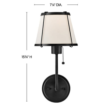 Hinkley Clarke Medium Single Light Sconce Alternative Image 1