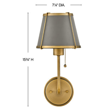 Hinkley Clarke Medium Single Light Sconce Alternative Image 12