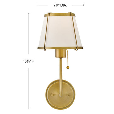 Hinkley Clarke Medium Single Light Sconce Alternative Image 18