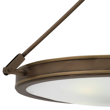 Hinkley Collier Medium Semi-Flush Mount - Alternative Image 3382LZ Alternative Image 1