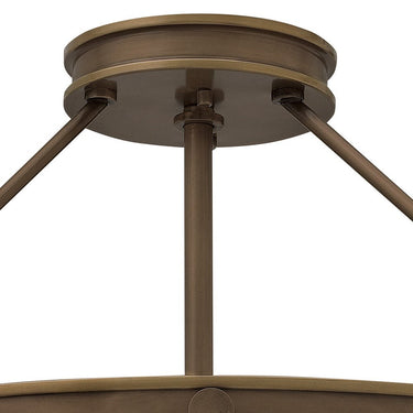 Hinkley Collier Medium Semi-Flush Mount - Alternative Image 3382LZ Alternative Image 2