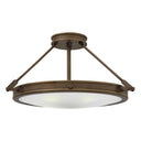 Hinkley Collier Medium Semi-Flush Mount - 3382LZ 