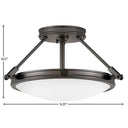 Hinkley Collier Medium Semi-Flush Mount - HL3381 Alternative Image 1