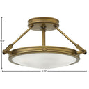 Hinkley Collier Medium Semi-Flush Mount - HL3381 Alternative Image 6