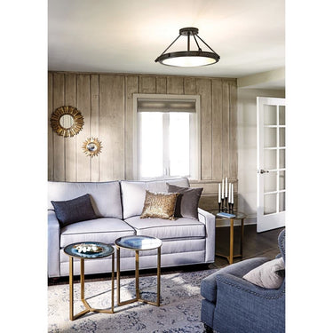 Hinkley Collier Medium Semi-Flush Mount - HL3382 Alternative Image 6