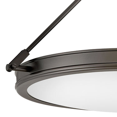 Hinkley Collier Medium Semi-Flush Mount - HL3382 Alternative Image 1