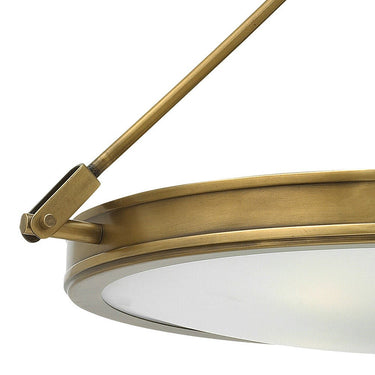 Hinkley Collier Medium Semi-Flush Mount - HL3382 Alternative Image 4
