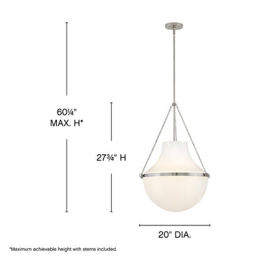 Hinkley Collins Large Pendant Alternative Image 24