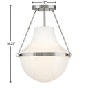 Hinkley Collins Medium Semi Flush Mount - HL46891 Alternative Image 1