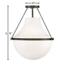 Hinkley Collins Medium Semi Flush Mount - HL46893 Alternative Image 10