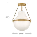Hinkley Collins Medium Semi Flush Mount - HL46893 Alternative Image 19
