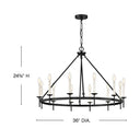 Hinkley Copley Large Ring Chandelier Alternative Image 1