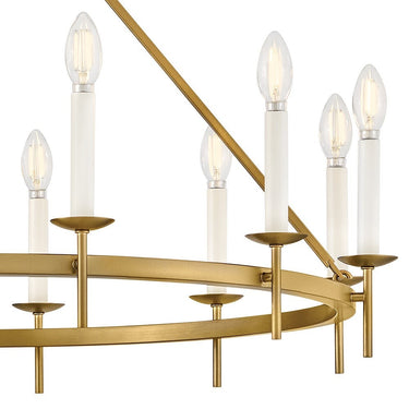 Hinkley Copley Large Ring Chandelier Alternative Image 9