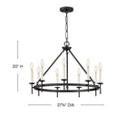Hinkley Copley Medium Ring Chandelier Alternative Image 1