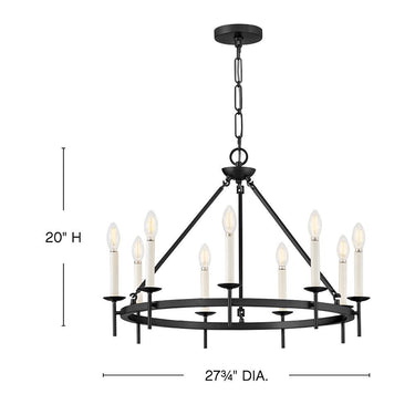 Hinkley Copley Medium Ring Chandelier Alternative Image 1