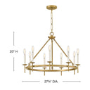 Hinkley Copley Medium Ring Chandelier Alternative Image 8