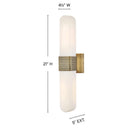 Hinkley Cotes Large LED Sconce Alternative Image 1