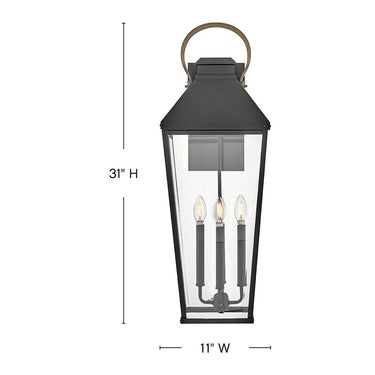 Hinkley Dawson Extra Large Wall Mount Lantern Alternative Image 1
