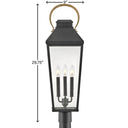 Hinkley Dawson Outdoor Large Post Mount Lantern Alternative Image 7