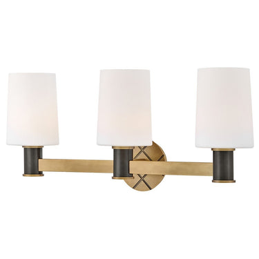 Hinkley Declan Medium Three Light Vanity Wall Sconce 