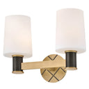 Hinkley Declan Small Two Light Vanity Wall Sconce Alternative Image 4