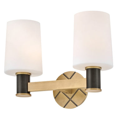 Hinkley Declan Small Two Light Vanity Wall Sconce Alternative Image 4